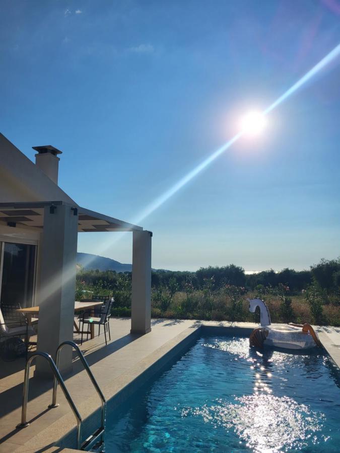 Casa O' - Moderne Villa Mit Grosser Terrasse Und Privatem Swimmingpool Skala Potamia  Exterior foto