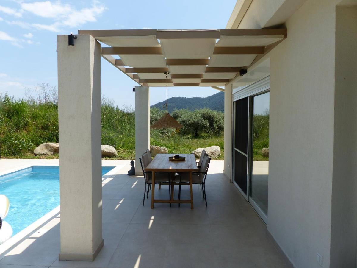 Casa O' - Moderne Villa Mit Grosser Terrasse Und Privatem Swimmingpool Skala Potamia  Exterior foto